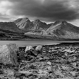 Cuillin_Mountains, Isle_of_Skye, scotland, landscape, art, loch